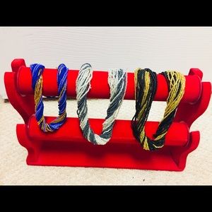 Multicolored beads necklace